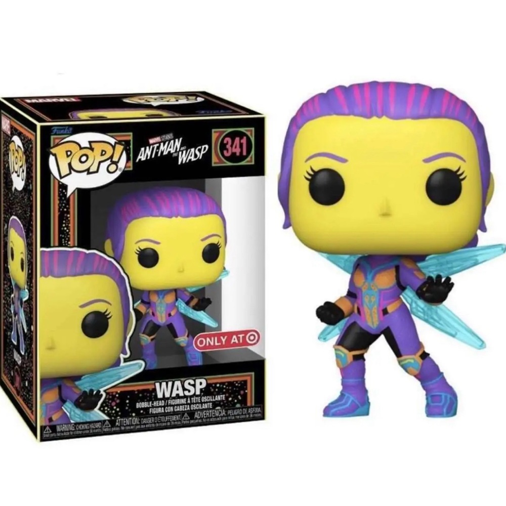 Funko Pop! #341 Ant-man and the Wasp Marvel Comics Target Exclusive UV Pop